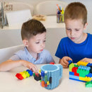 Caneca Geek Blocks Vermelha