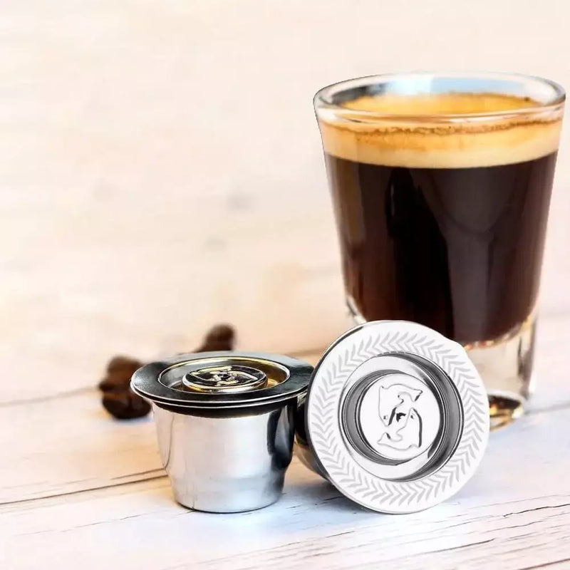 Cápsulas Reutilizáveis de Inox para Cafeteiras Nespresso - 1 Cápsula