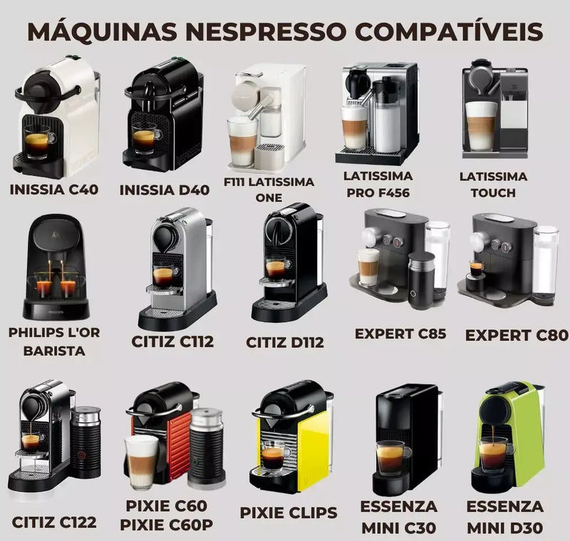 Cápsula Reutilizável de Inox para Nespresso — Economia de 86% por Café