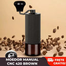 Moedor de Café Manual CNC 420 Brown