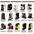 STEEL COFFEE - Cápsulas Reutilizáveis de Inox para Cafeteiras Nespresso