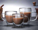 DUO GLASS - Caneca de parede Dupla - 150 / 250 / 350 ml - I Love Café