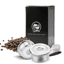 STEEL COFFEE - Cápsulas Reutilizáveis de Inox para Cafeteiras Delta Q - I Love Café