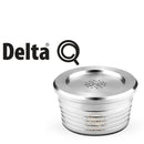 STEEL COFFEE - Cápsulas Reutilizáveis de Inox para Cafeteiras Delta Q - I Love Café