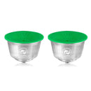 STEEL COFFEE - Cápsulas Reutilizáveis para Cafeteiras Dolce Gusto - I Love Café