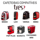 STEEL COFFEE - Cápsulas Reutilizáveis para Cafeteiras Três Corações - I Love Café
