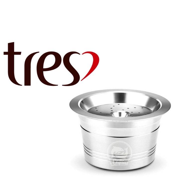 STEEL COFFEE - Cápsulas Reutilizáveis para Cafeteiras Três Corações - I Love Café