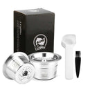 STEEL COFFEE - Cápsulas Reutilizáveis para Cafeteiras Três Corações - I Love Café