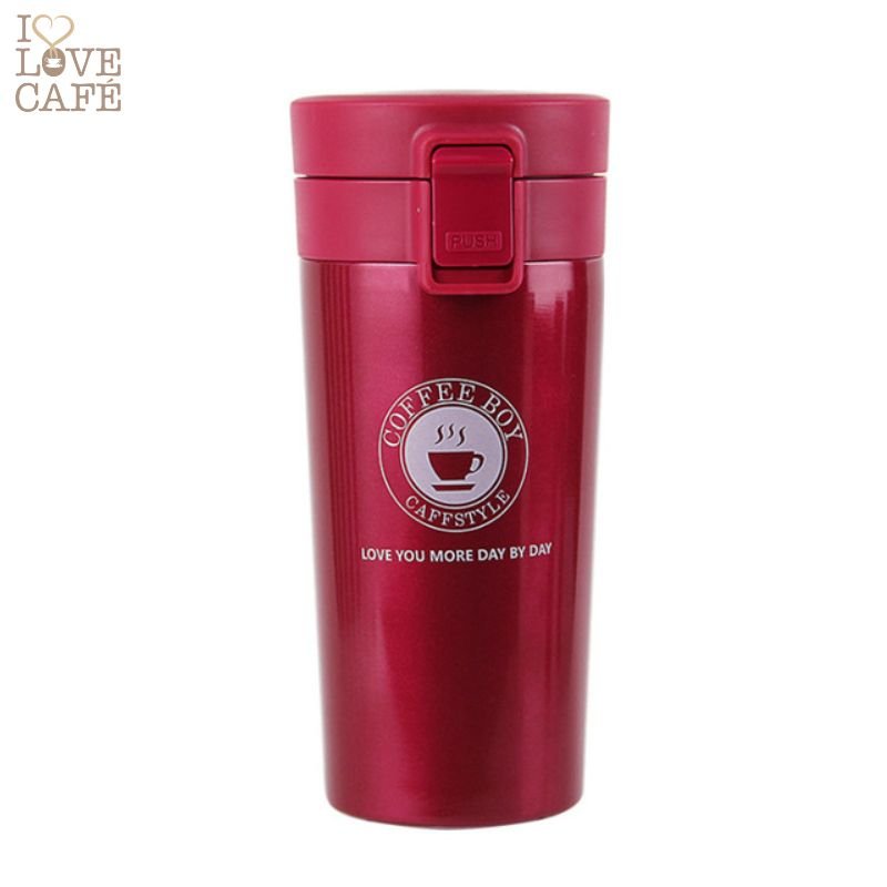 THERMO CUP - Caneca Térmica Anti-Vazamento 380 ml - I Love Café