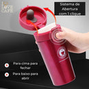 THERMO CUP - Caneca Térmica Anti-Vazamento 380 ml - I Love Café
